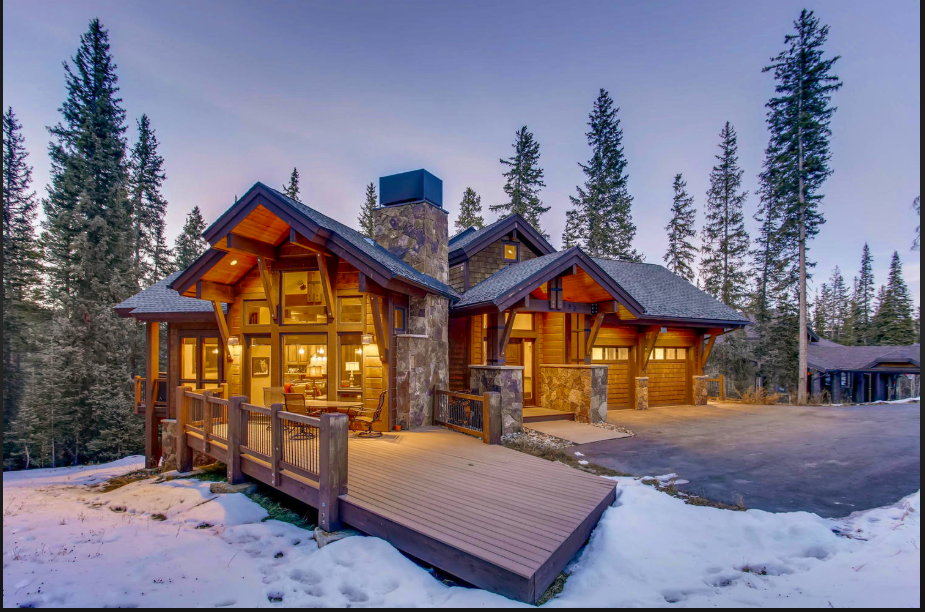 Mountain lodge getaway